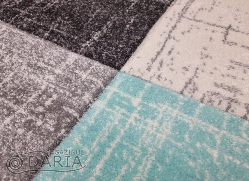 Covor GRACIA 744 grey/mint