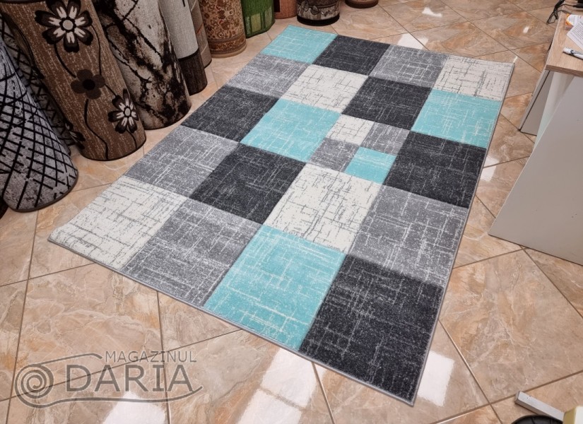 Covor GRACIA 744 grey/mint