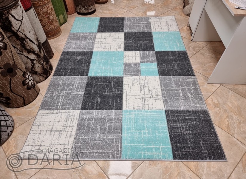 Covor GRACIA 744 grey/mint