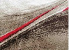 Covor MAGNOLIA 097 d.beige/red oval