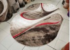 Covor MAGNOLIA 097 d.beige/red oval