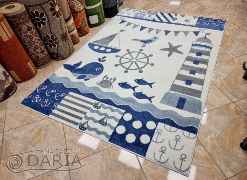 Covor MAGNOLIA 142 white/l.grey