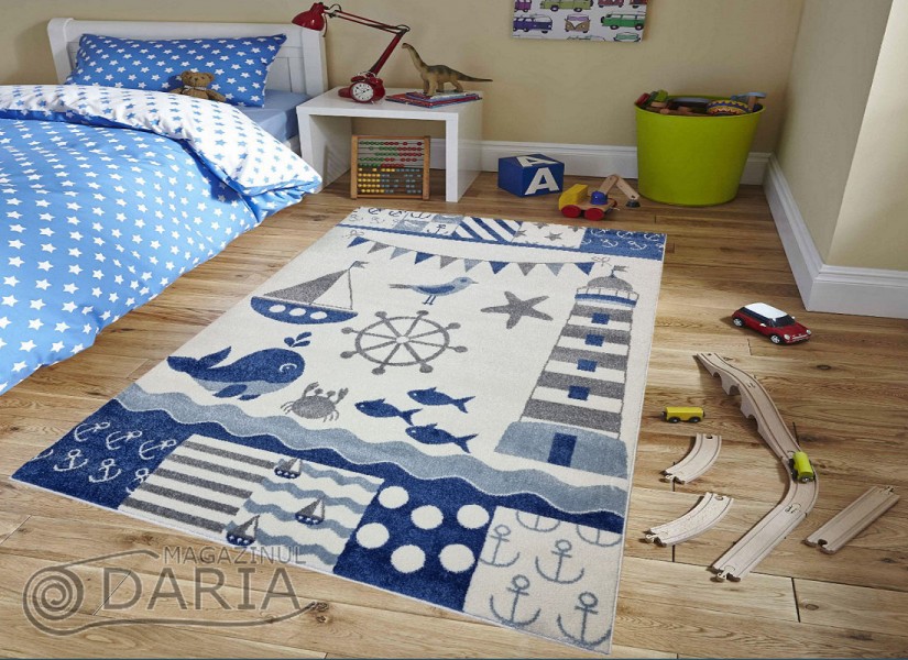 Covor MAGNOLIA 142 white/l.grey