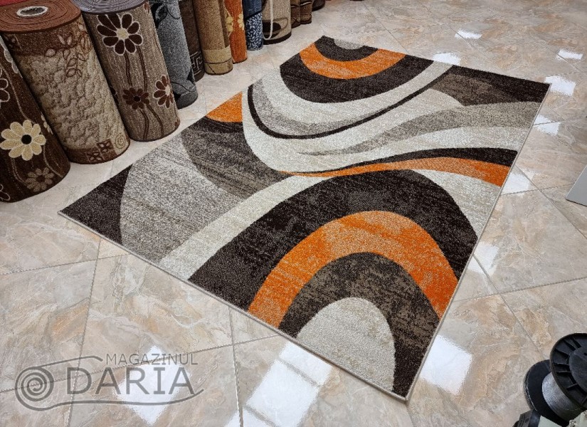 Covor MAGNOLIA 705 brown/orange