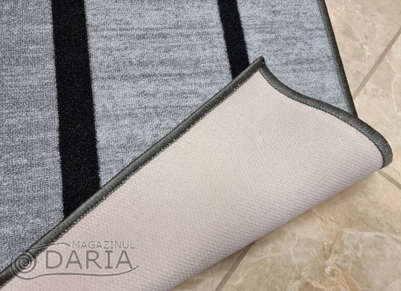 Covor tip mochetă ERIKA 8010 grey