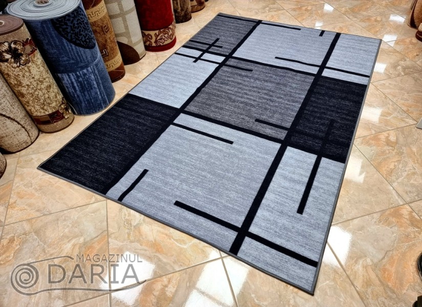 Covor tip mochetă ERIKA 8010 grey