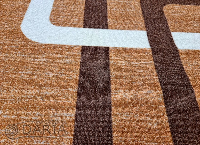 Covor tip mochetă ERIKA 8024 camel