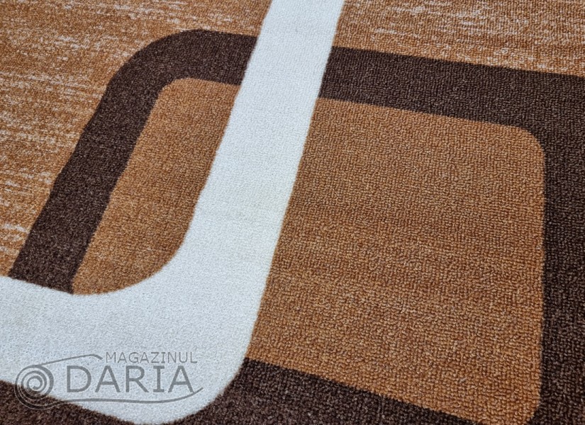 Covor tip mochetă ERIKA 8024 camel