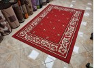 Covor tip mochetă ERIKA 8032 red