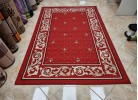 Covor tip mochetă ERIKA 8032 red