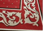 Covor tip mochetă ERIKA 8032 red