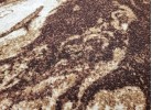 Covor tip mochetă ERIKA 8033 brown oval
