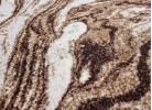 Covor tip mochetă ERIKA 8033 brown oval