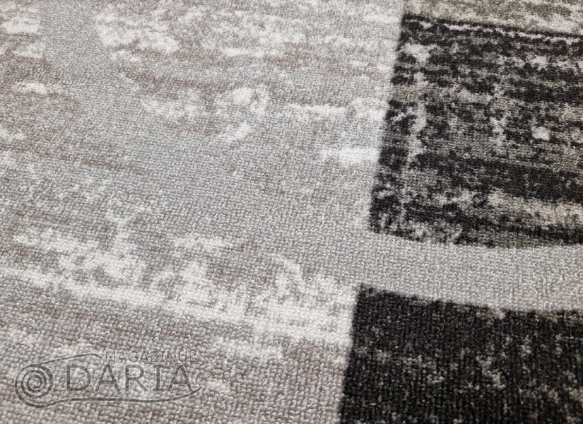 Covor tip mochetă ERIKA 8034 grey