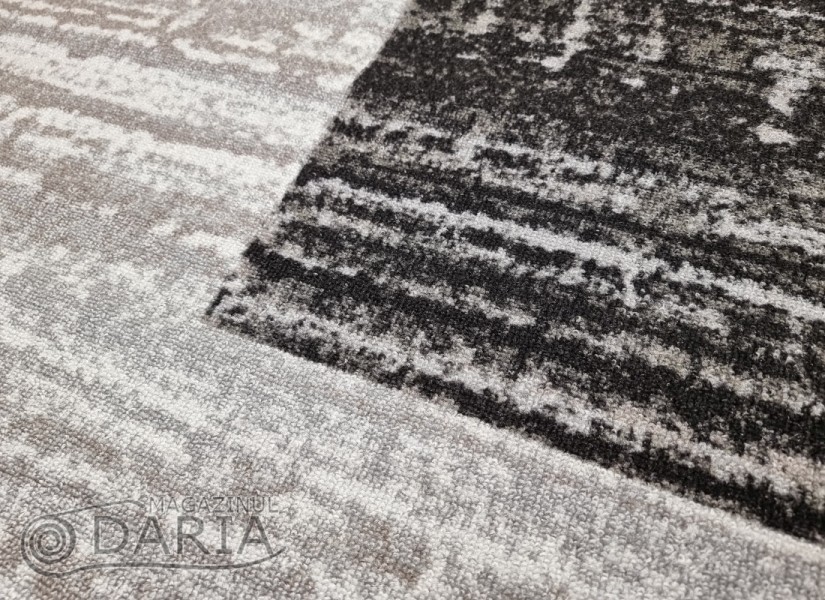Covor tip mochetă ERIKA 8034 grey