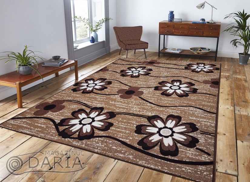 Covor tip mochetă ERIKA 8037 beige