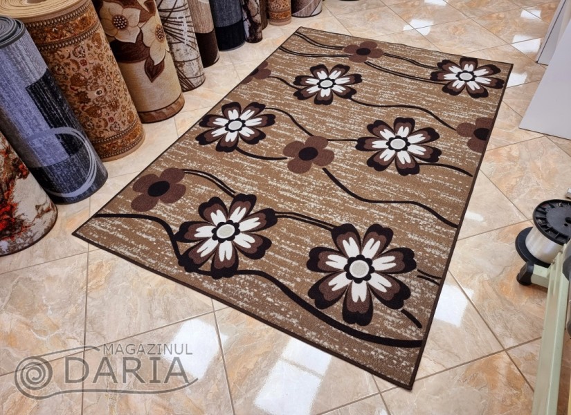 Covor tip mochetă ERIKA 8037 beige