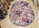 Covor tip mochetă REGAL 7003 beige oval
