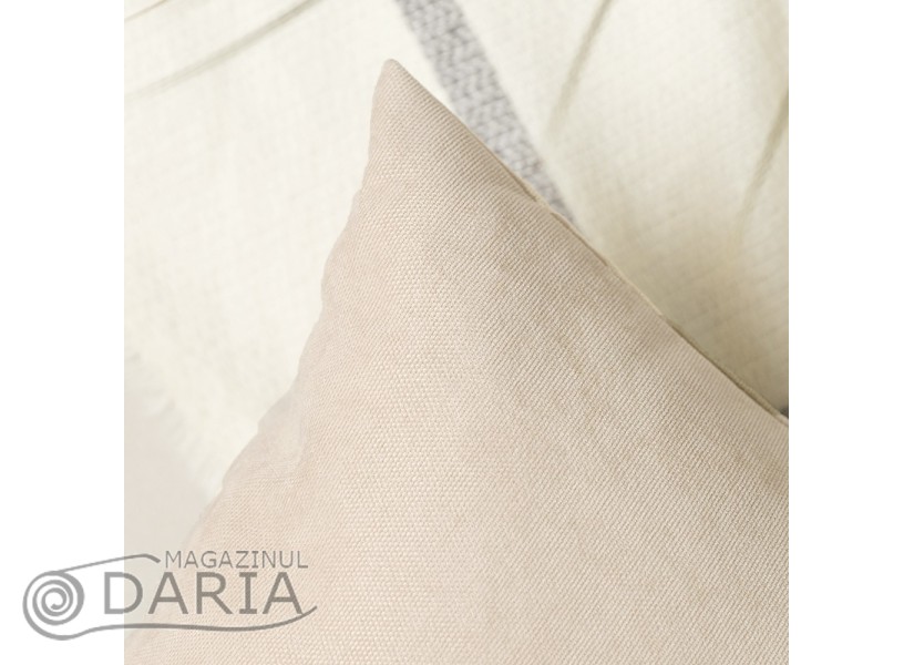 Pernă decorativă Panoroma 196 light beige 30x50 cm