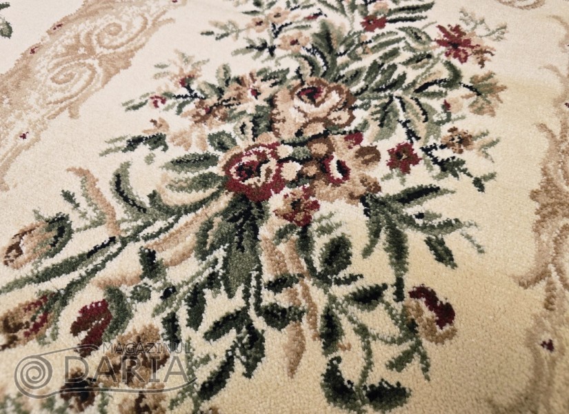 Covor Blue Stones 1798 CREAM OVAL