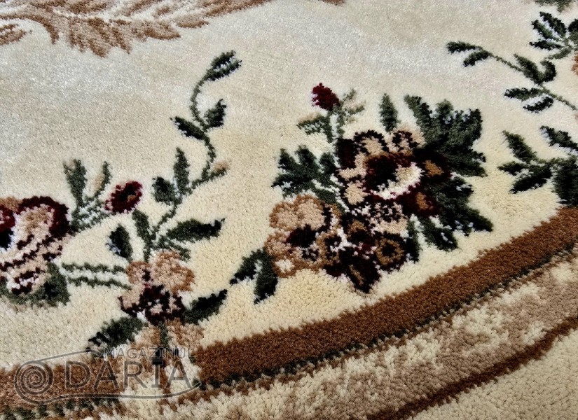 Covor Blue Stones 1798 CREAM OVAL