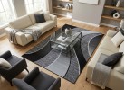 Covor tip mochetă ERIKA 8012 grey
