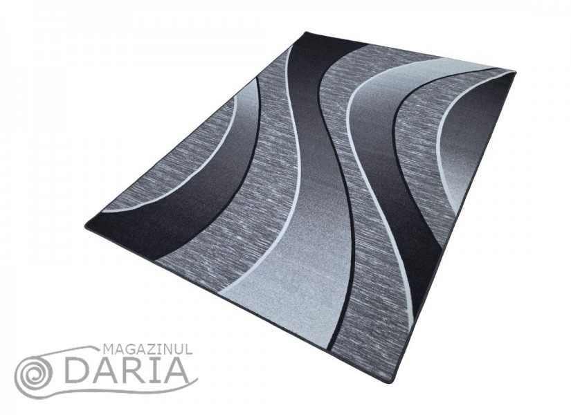 Covor tip mochetă ERIKA 8012 grey