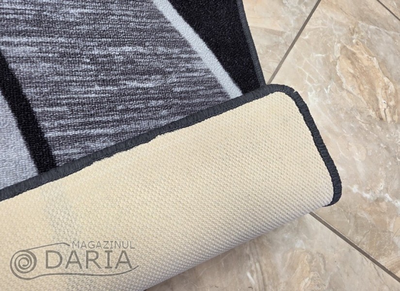 Covor tip mochetă ERIKA 8012 grey