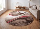 Covor MAGNOLIA 097 d.beige/red oval