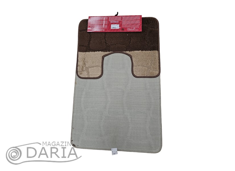 Set 2 covorase baie SARIYER 2518 BROWN