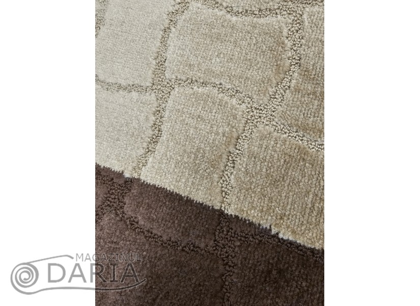 Set 2 covorase baie SARIYER 2518 BROWN