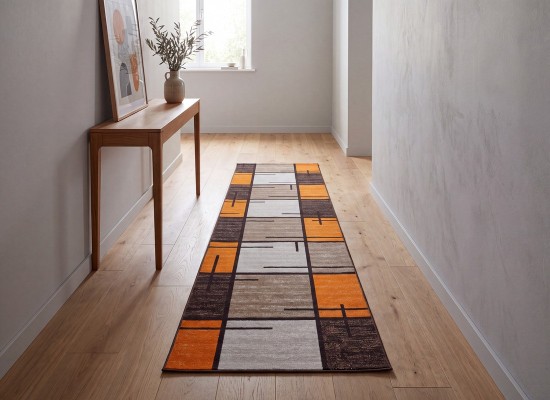 Traverse mocheta ERIKA 8010 beige/orange