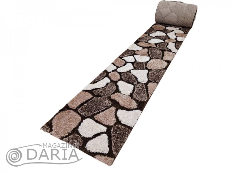 Traversă 3D SHAGGY GRANDE 468 brown