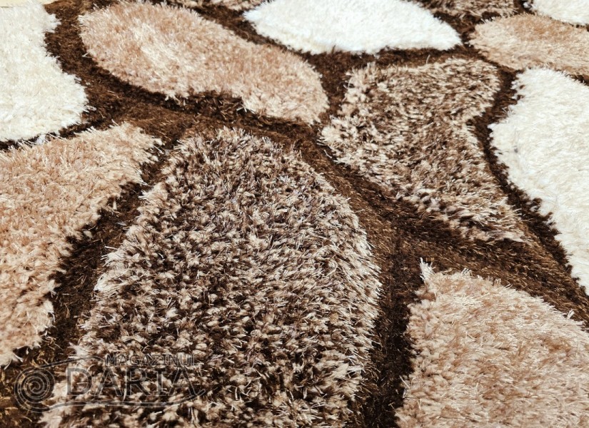 Traversă 3D SHAGGY GRANDE 468 brown