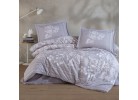 Lenjerie de pat ranforce Nera lilac