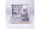 Lenjerie de pat ranforce Nera lilac