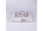 Lenjerie de pat ranforce Nera lilac