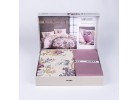 Lenjerie de pat ranforce Mirante pink