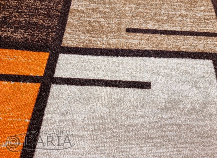 Traverse mocheta ERIKA 8010 beige/orange