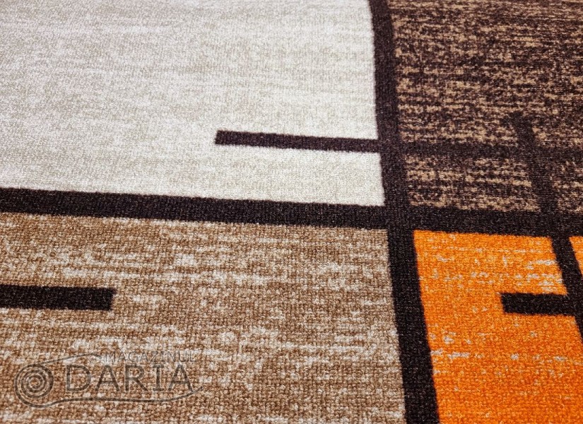 Traverse mocheta ERIKA 8010 beige/orange