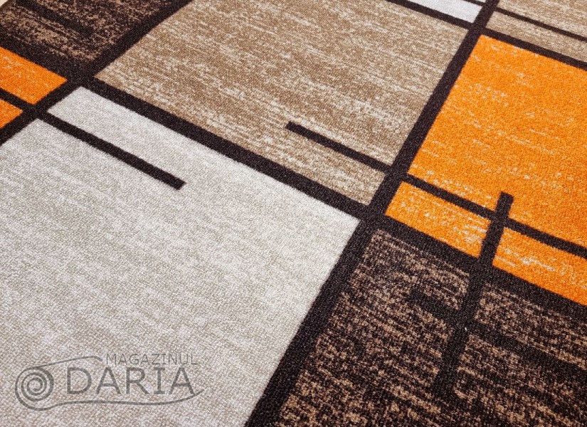 Traverse mocheta ERIKA 8010 beige/orange