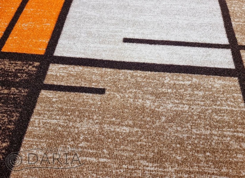 Traverse mocheta ERIKA 8010 beige/orange
