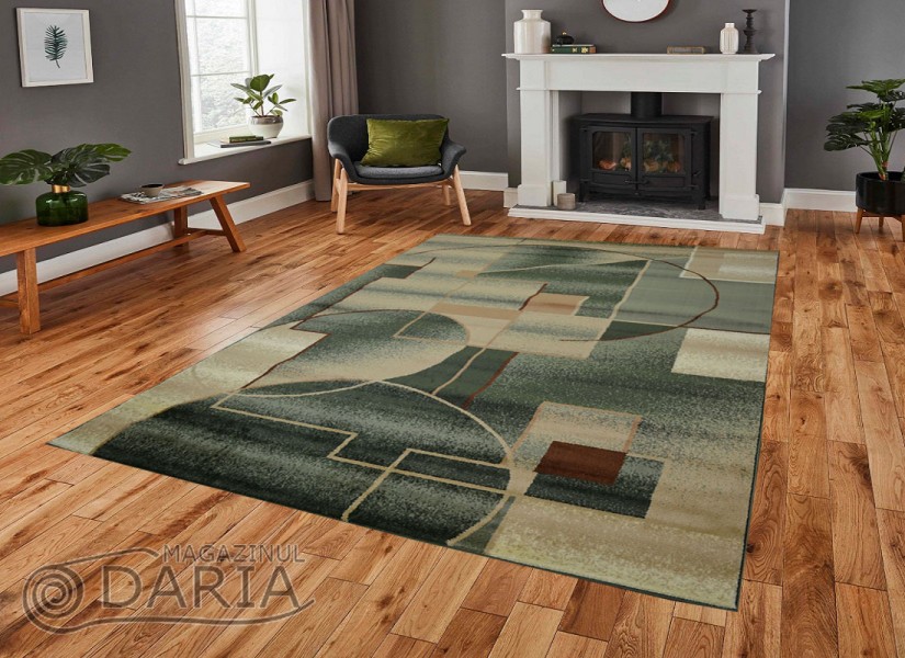 Covor Blue Stones 3085 GREEN