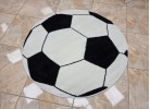 Covor MAGNOLIA 141 white/black ROTUND
