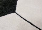 Covor MAGNOLIA 141 white/black ROTUND