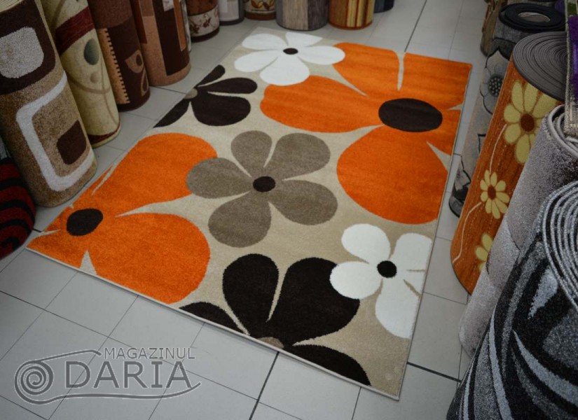 Covor MAGNOLIA 801 BEIGE/ORANGE