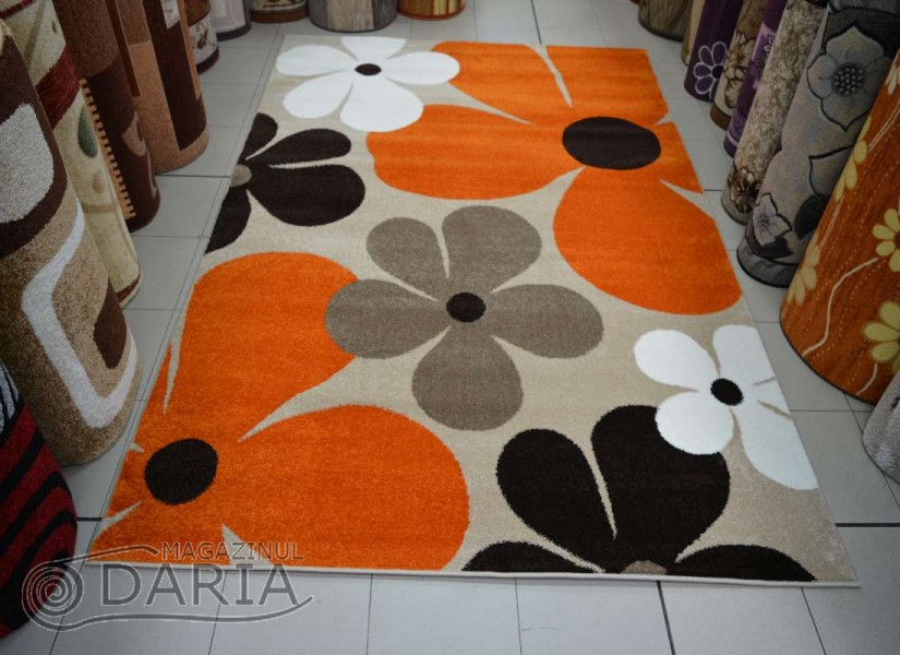 Covor MAGNOLIA 801 BEIGE/ORANGE