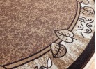 Covor tip mochetă ERIKA 8014 beige oval