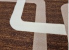 Covor tip mochetă ERIKA 8024 brown