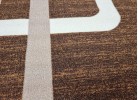 Covor tip mochetă ERIKA 8024 brown